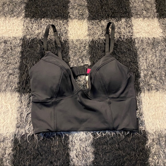 Victoria secret black bralette top xs